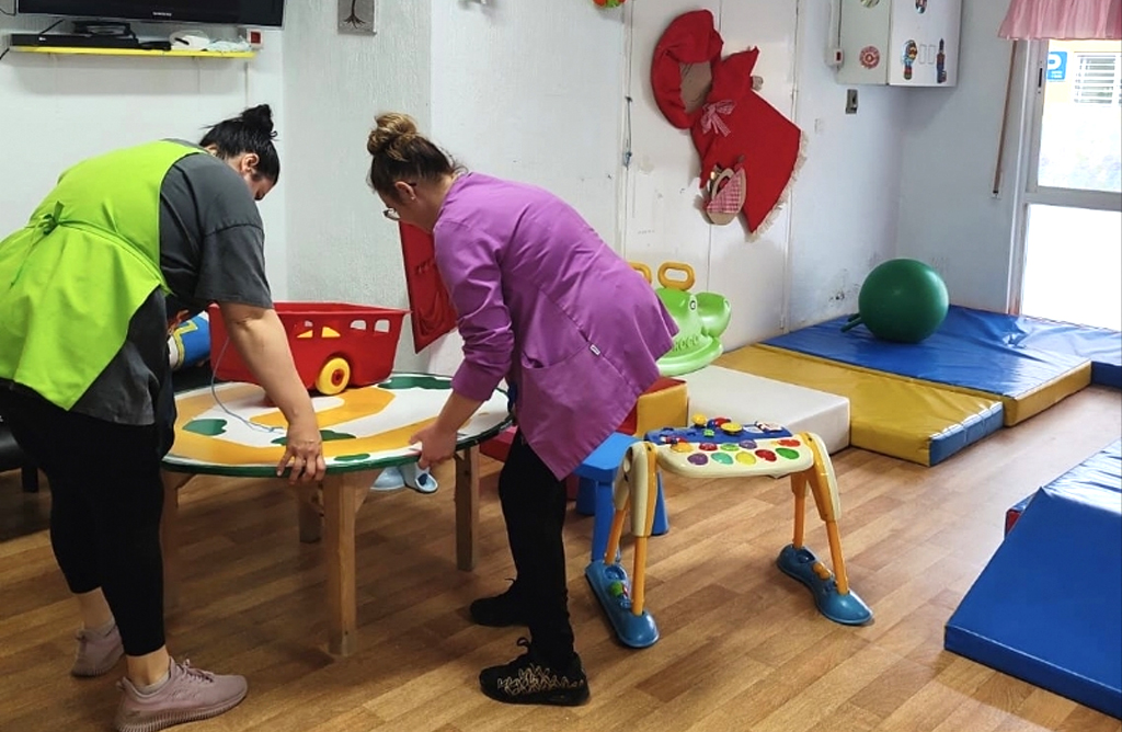 Arranca el traslado de la Escuela Infantil Clara Campoamor a la Pepita Lpez Ganda 